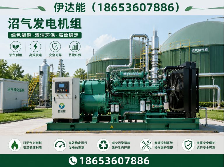 安丘市200kW燃气发电机展示图