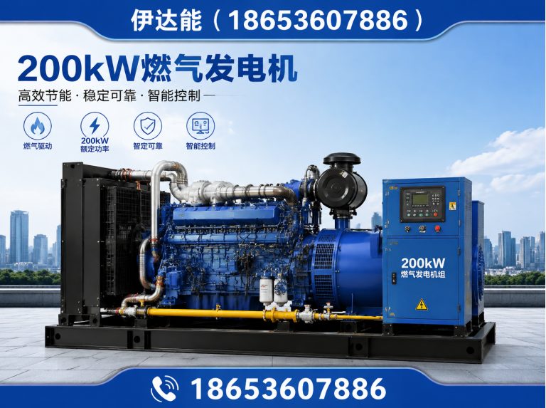 安丘市天然气发电机组展示图